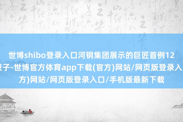 世博shibo登录入口河钢集团展示的巨匠首例120万吨氢冶金样式模子-世博官方体育app下载(官方)网站/网页版登录入口/手机版最新下载